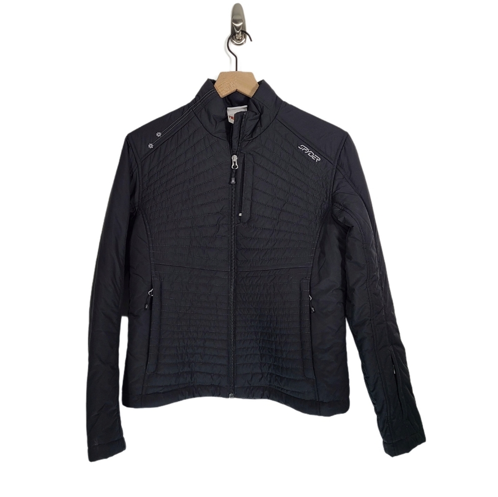 Spyder Full Zip Quilted Lightweight Puffer Jacket